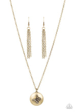 Load image into Gallery viewer, Monarch Meadow - Brass necklace
