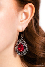 Load image into Gallery viewer, Nest Nouveau - Red earrings
