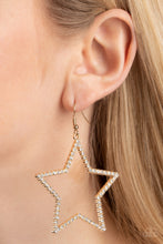 Load image into Gallery viewer, Supernova Sparkle - Gold earrings
