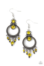 Load image into Gallery viewer, Palace Politics - Yellow earrings
