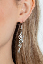 Load image into Gallery viewer, Highly Flammable - White earrings
