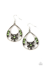 Load image into Gallery viewer, Meadow Marvel - Green earrings
