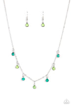 Load image into Gallery viewer, Carefree Charmer - Green necklace
