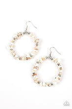 Load image into Gallery viewer, Mineral Mantra - White earrings
