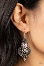 Load image into Gallery viewer, Castle Chateau - Pink earrings
