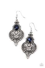 Load image into Gallery viewer, Castle Chateau - Blue earrings
