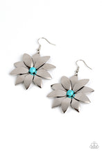 Load image into Gallery viewer, Pinwheel Prairies - Blue earrings
