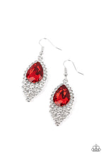 Load image into Gallery viewer, Glorious Glimmer - Red earrings
