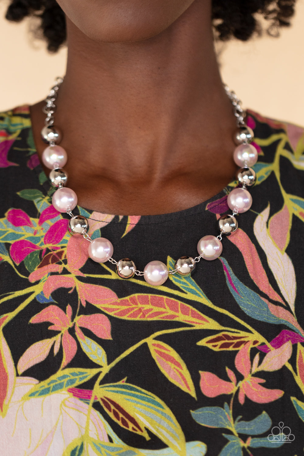 Dreamscape Escape - Pink necklace