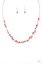 Load image into Gallery viewer, Explore Every Angle - Red necklace
