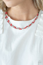 Load image into Gallery viewer, Explore Every Angle - Red necklace
