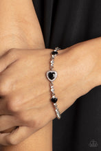 Load image into Gallery viewer, Amor Actually - Black bracelet
