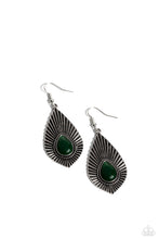Load image into Gallery viewer, SOUL-ar Flare - Green earrings

