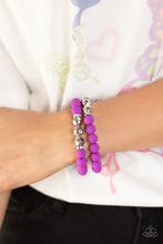 Load image into Gallery viewer, Dip and Dive - Purple bracelet
