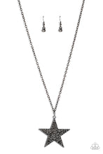 Load image into Gallery viewer, Rock Star Sparkle - Black necklace
