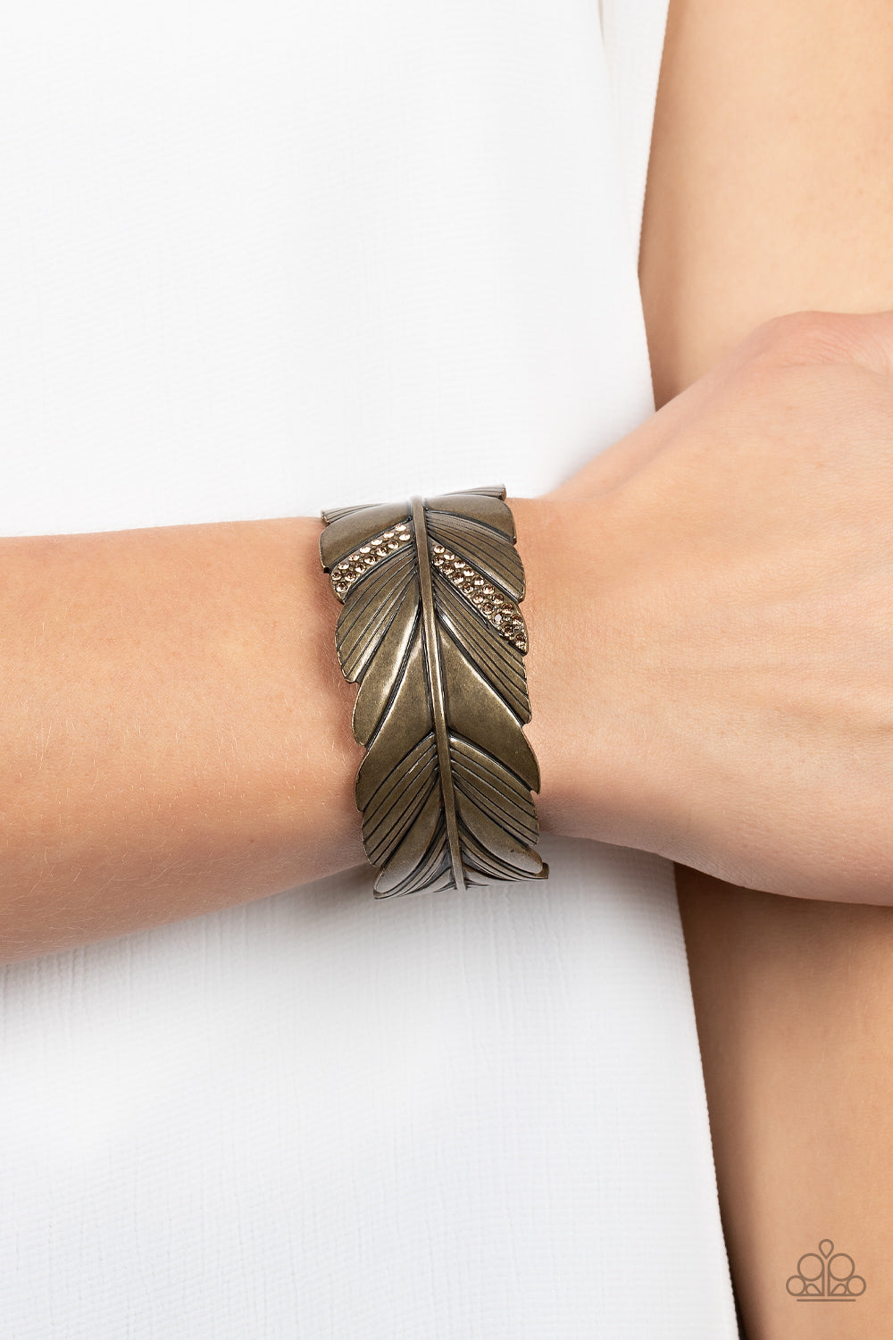 Party FOWL - Brass bracelet