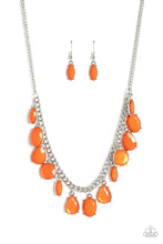 Load image into Gallery viewer, Fairytale Fortuity - Orange necklace
