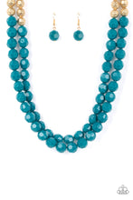 Load image into Gallery viewer, Greco Getaway - Blue necklace
