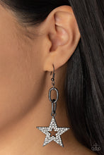 Load image into Gallery viewer, Cosmic Celebrity - Black earrings
