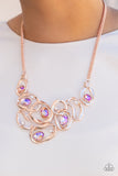 Load image into Gallery viewer, Warp Speed - Rose Gold Necklaces Exclusive Life of the Party
