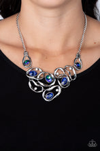Load image into Gallery viewer, Warp Speed - Blue necklace
