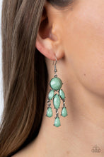 Load image into Gallery viewer, Summer Feeling - Green earrings
