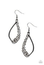 Load image into Gallery viewer, Sparkly Side Effects - Black earrings
