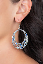 Load image into Gallery viewer, Enchanted Effervescence - Blue earrings
