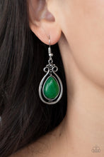 Load image into Gallery viewer, Mountain Mantra - Green earrings
