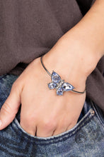 Load image into Gallery viewer, Butterfly Beatitude - Blue bracelet
