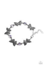 Load image into Gallery viewer, Has a WING to It - Purple bracelet
