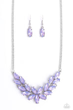 Load image into Gallery viewer, Ethereal Efflorescence - Purple necklace
