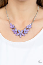 Load image into Gallery viewer, Ethereal Efflorescence - Purple necklace
