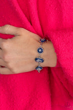Load image into Gallery viewer, Speckled Shimmer - Blue bracelet
