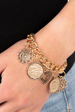 Load image into Gallery viewer, Complete CHARM-ony - Gold bracelet
