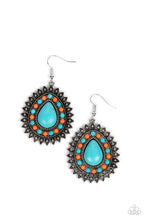 Load image into Gallery viewer, Sagebrush Sabbatical - Blue earrings
