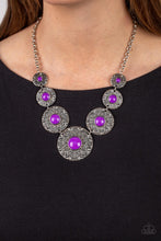 Load image into Gallery viewer, Garden Glade - Purple necklace
