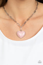 Load image into Gallery viewer, Everlasting Endearment - Pink necklace
