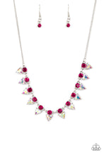 Load image into Gallery viewer, Razor-Sharp Refinement - Pink necklace
