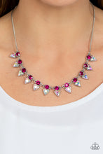 Load image into Gallery viewer, Razor-Sharp Refinement - Pink necklace
