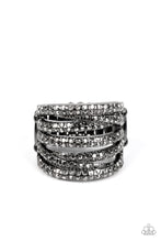 Load image into Gallery viewer, Knock-Out Opulence - Black ring
