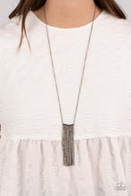 Load image into Gallery viewer, Stellar Crescendo - Black necklace
