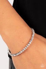 Load image into Gallery viewer, Rhinestone Spell - White bracelet
