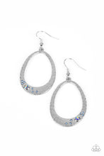 Load image into Gallery viewer, Seafoam Shimmer - Blue earrings
