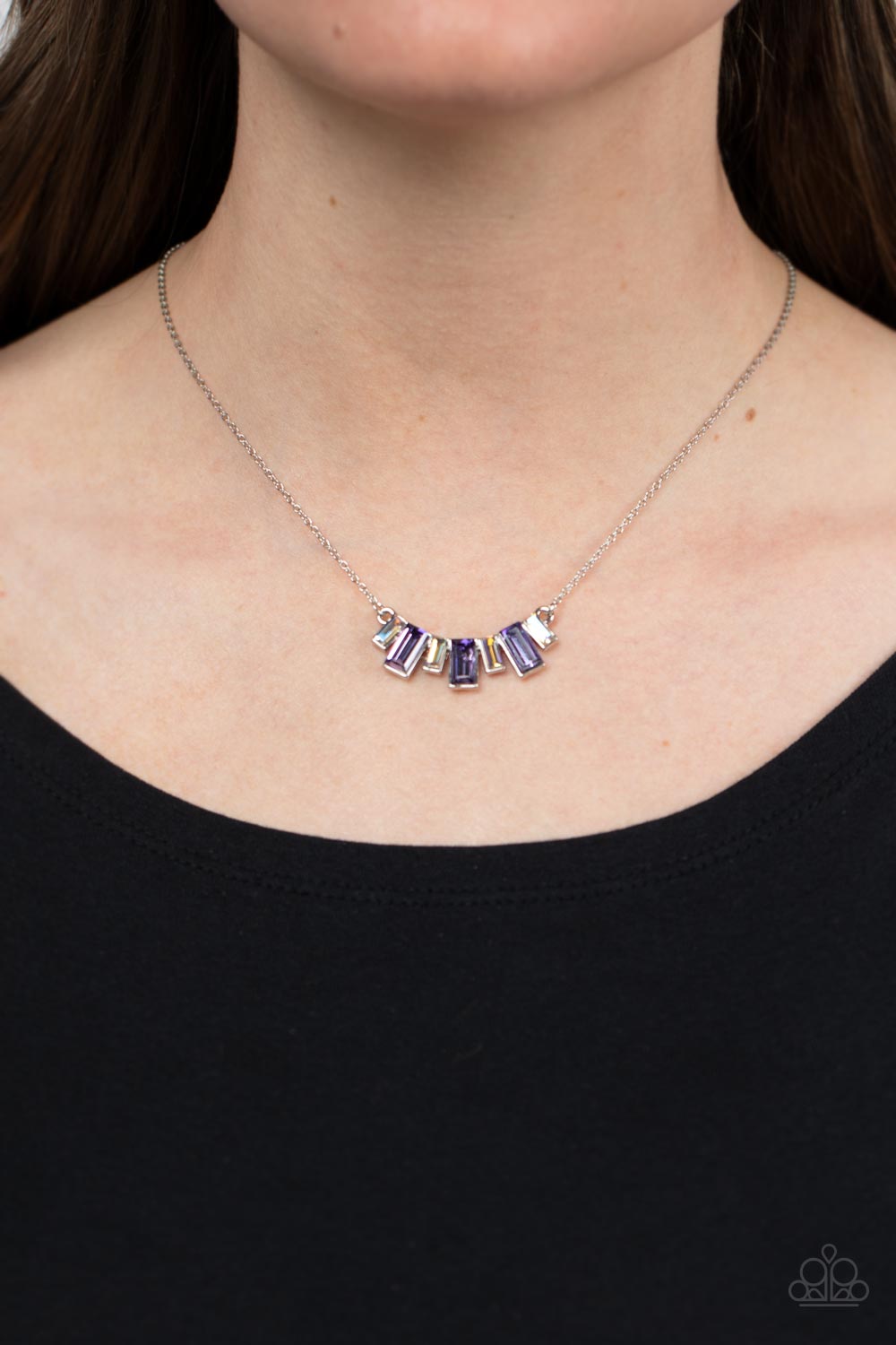 Hype Girl Glamour - Purple necklace