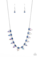 Load image into Gallery viewer, Razor-Sharp Refinement - Blue necklace
