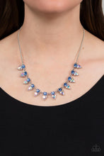 Load image into Gallery viewer, Razor-Sharp Refinement - Blue necklace
