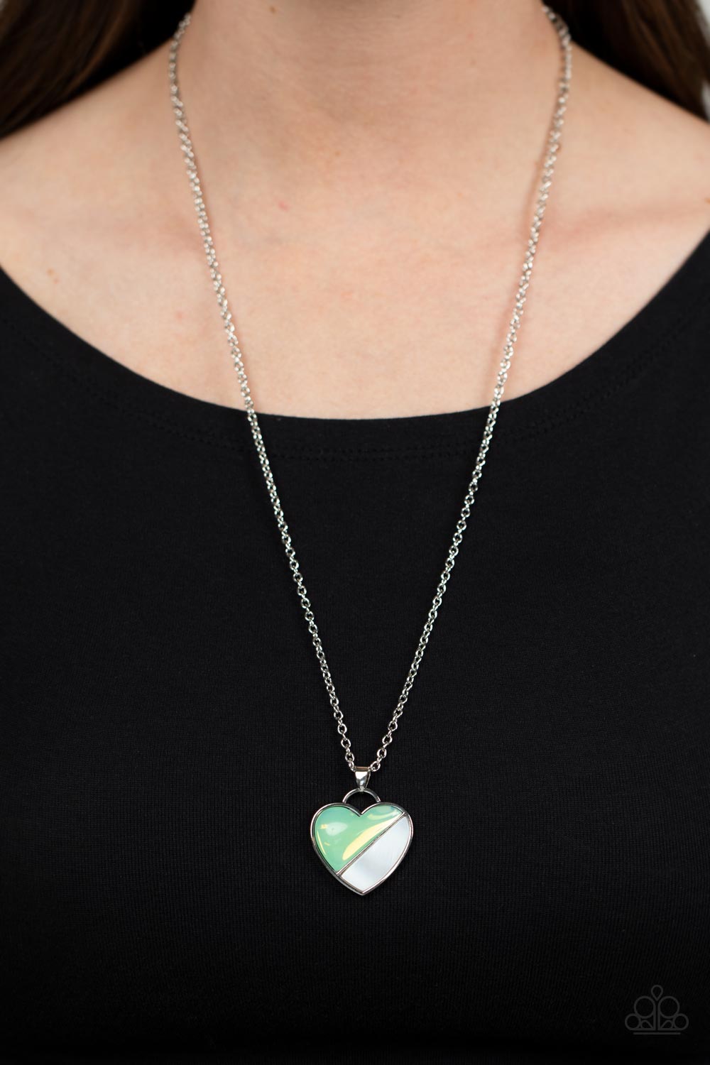 Nautical Romance - Green necklace
