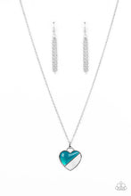 Load image into Gallery viewer, Nautical Romance - Blue necklace
