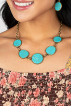 Load image into Gallery viewer, Santa Fe Flats - Brass necklace
